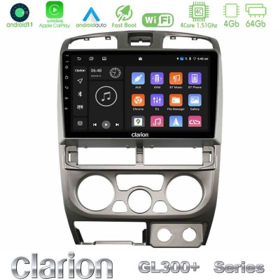 Clarion GL300+ Series 4Core Android11 4+64GB  Isuzu D-Max 2004-2006 Navigation Multimedia Tablet 9