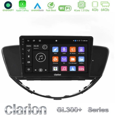 Clarion GL300+ Series 4Core Android11 4+64GB  Subaru Tribeca 2007-2014 Navigation Multimedia Tablet 9