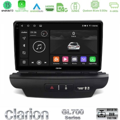 Clarion GL700 Series 8Core Android13 4+64GB Kia Ceed 2018-2023 Navigation Multimedia Tablet 9