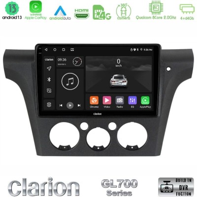 Clarion GL700 Series 8Core Android13 4+64GB Mitsubishi Outlander 2002 – 2007 Navigation Multimedia Tablet 10