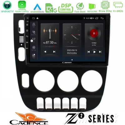 Cadence Z2 Series 8Core Android14 4+64GB Mercedes ML Class (W163) 1998-2005 Navigation Multimedia Tablet 9