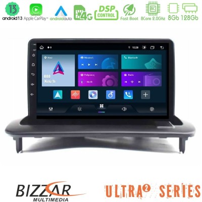 Bizzar Ultra Series Volvo S40/C30/C70 8core Android13 8+128GB Navigation Multimedia Tablet 9
