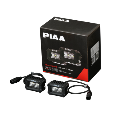 piaa DKCL209 2000 Series Pod lamp kit 9W / 1200lm per lamp 5600K
Flood Beam