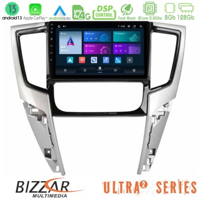 Bizzar Ultra Series Mitsubishi L200 2019-2023 8core Android13 8+128GB Navigation Multimedia Tablet 9