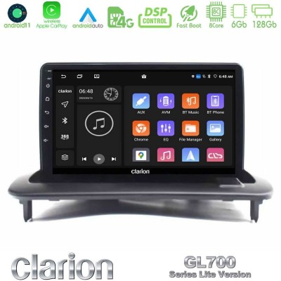 Clarion GL700 Lite Series 8Core Android11 6+128GB Volvo S40/C30/C70 Navigation Multimedia Tablet 9