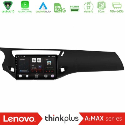 Lenovo Thinkplus A2MAX Series 8Core Android15 4+64GB  Citroen C3 2009-2016 Navigation Multimedia Tablet 9