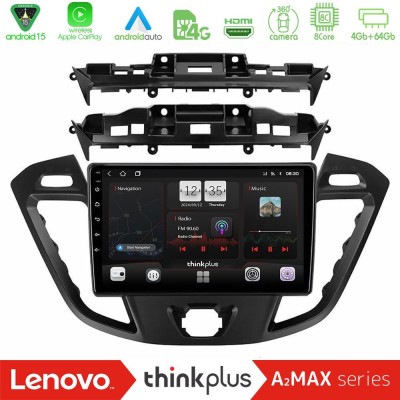 Lenovo Thinkplus A2MAX Series 8Core Android15 4+64GB  Ford Transit Custom/Tourneo Custom Navigation Multimedia Tablet 9