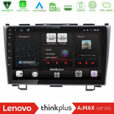 Lenovo Thinkplus A2MAX Series 8Core Android15 4+64GB  Honda CRV Navigation Multimedia Tablet 9