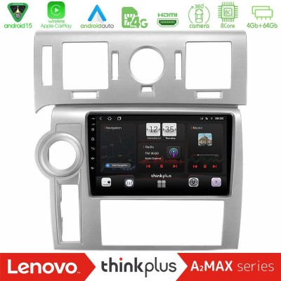 Lenovo Thinkplus A2MAX Series 8Core Android15 4+64GB  Hummer H2 2008-2009 Navigation Multimedia Tablet 9