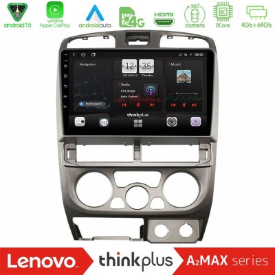 Lenovo Thinkplus A2MAX Series 8Core Android15 4+64GB  Isuzu D-Max 2004-2006 Navigation Multimedia Tablet 9
