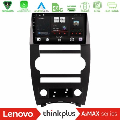 Lenovo Thinkplus A2MAX Series 8Core Android15 4+64GB  Jeep Commander 2007-2008 Navigation Multimedia Tablet 9