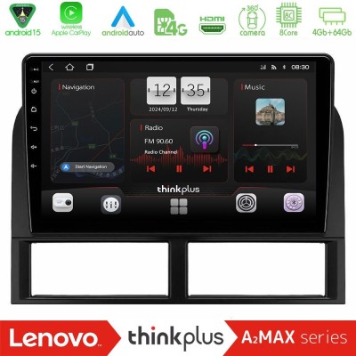 Lenovo Thinkplus A2MAX Series 8Core Android15 4+64GB  Jeep Grand Cherokee 1999-2004 Navigation Multimedia Tablet 9