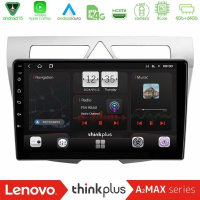 Lenovo Thinkplus A2MAX Series 8Core Android15 4+64GB  Kia Picanto Navigation Multimedia Tablet 9