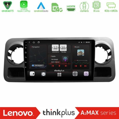 Lenovo Thinkplus A2MAX Series 8Core Android15 4+64GB  Mercedes Sprinter W907 Navigation Multimedia Tablet 10