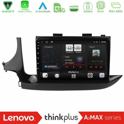 Lenovo Thinkplus A2MAX Series 8Core Android15 4+64GB  Opel Mokka 2016-2020 Navigation Multimedia Tablet 9