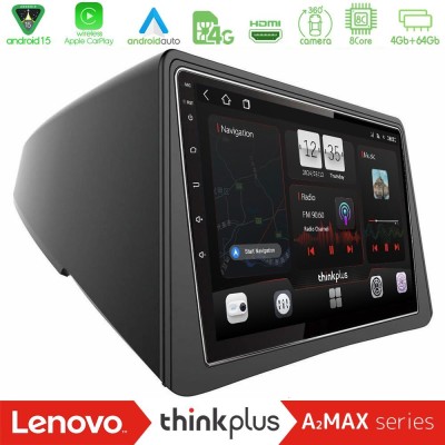 Lenovo Thinkplus A2MAX Series 8Core Android15 4+64GB  Opel Mokka Navigation Multimedia Tablet 9