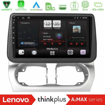 Lenovo Thinkplus A2MAX Series 8Core Android15 4+64GB  Opel Corsa C/Combo C Navigation Multimedia Tablet 9