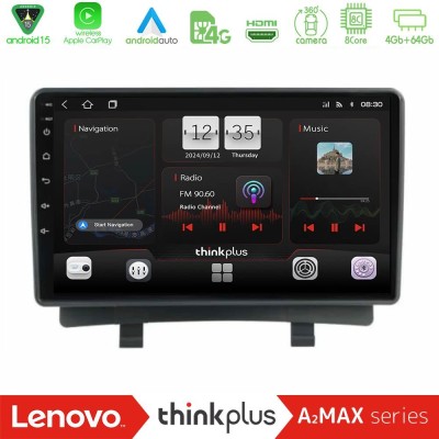 Lenovo Thinkplus A2MAX Series 8Core Android15 4+64GB  Opel Zafira 2012-2016 Navigation Multimedia Tablet 9