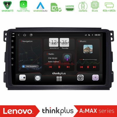 Lenovo Thinkplus A2MAX Series 8Core Android15 4+64GB  Smart 451 Navigation Multimedia Tablet 9