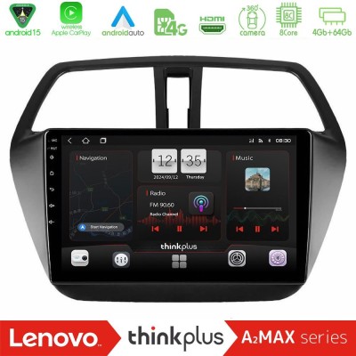 Lenovo Thinkplus A2MAX Series 8Core Android15 4+64GB  Suzuki SX4 S-Cross Navigation Multimedia Tablet 9