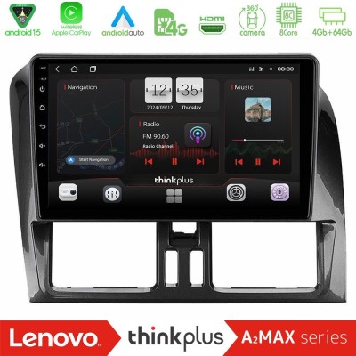 Lenovo Thinkplus A2MAX Series 8Core Android15 4+64GB  Volvo XC60 2009-2012 Navigation Multimedia Tablet 9
