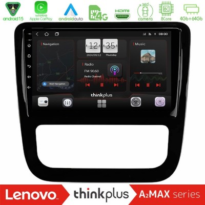 Lenovo Thinkplus A2MAX Series 8Core Android15 4+64GB  VW Scirocco 2008-2014 Navigation Multimedia Tablet 9
