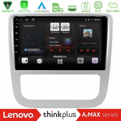 Lenovo Thinkplus A2MAX Series 8Core Android15 4+64GB  VW Scirocco 2008-2014 Navigation Multimedia Tablet 9