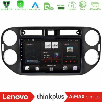 Lenovo Thinkplus A2MAX Series 8Core Android15 4+64GB  VW Tiguan Navigation Multimedia Tablet 9