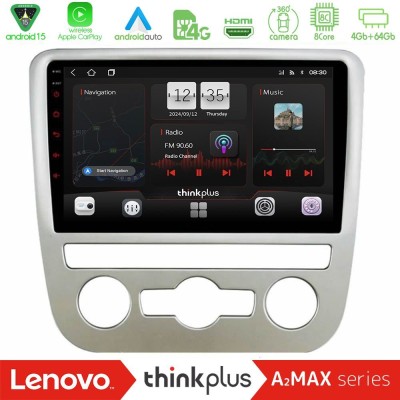 Lenovo Thinkplus A2MAX Series 8Core Android15 4+64GB  VW Scirocco 2008 – 2014 Navigation Multimedia Tablet 9