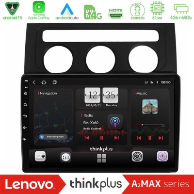 Lenovo Thinkplus A2MAX Series 8Core Android15 4+64GB     VW Touran 2003-2011 Navigation Multimedia Tablet 10