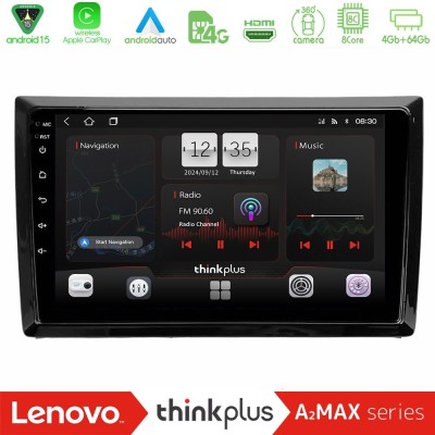 Lenovo Thinkplus A2MAX Series 8Core Android15 4+64GB  VW Beetle Navigation Multimedia Tablet 9