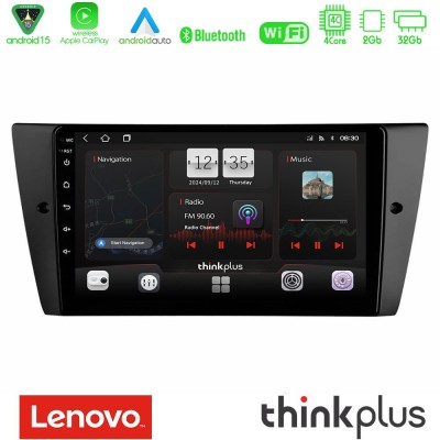 Lenovo Thinkplus Series 4Core Android15 2+32GB  BMW 3 Series  2006-2011 Navigation Multimedia Tablet 9