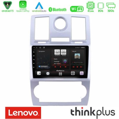 Lenovo Thinkplus Series 4Core Android15 2+32GB  Chrysler 300C Navigation Multimedia Tablet 9