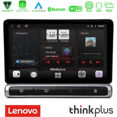 Lenovo Thinkplus Series 4Core Android15 2+32GB  Citroen C3 2016-> Navigation Multimedia Tablet 9