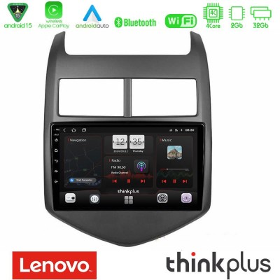 Lenovo Thinkplus Series 4Core Android15 2+32GB  Chevrolet Aveo 2011-2017 Navigation Multimedia Tablet 9