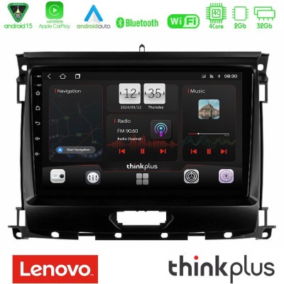 Lenovo Thinkplus Series 4Core Android15 2+32GB  Ford Ranger 2017-2022 Navigation Multimedia Tablet 9