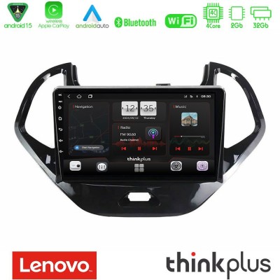 Lenovo Thinkplus Series 4Core Android15 2+32GB Ford KA 2016-2020 Navigation Multimedia Tablet 9