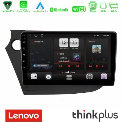 Lenovo Thinkplus Series 4Core Android15 2+32GB  Honda Insight 2009-2015 Navigation Multimedia Tablet 9
