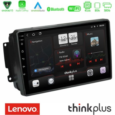 Lenovo Thinkplus Series 4Core Android15 2+32GB  Mercedes C/CLK/G Class (W203/W209) Navigation Multimedia Tablet 9