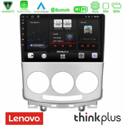 Lenovo Thinkplus Series 4Core Android15 2+32GB  Mazda 5 2004-2010 Navigation Multimedia Tablet 9