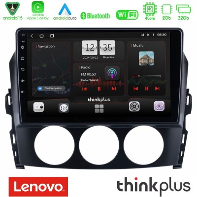 Lenovo Thinkplus Series 4Core Android15 2+32GB  Mazda MX-5 2006-2008 Navigation Multimedia Tablet 9