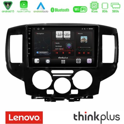 Lenovo Thinkplus Series 4Core Android15 2+32GB  Nissan NV200 Navigation Multimedia Tablet 9