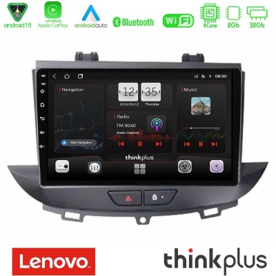 Lenovo Thinkplus Series 4Core Android15 2+32GB Opel Grandland/Crossland X Navigation Multimedia Tablet 9