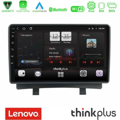 Lenovo Thinkplus Series 4Core Android15 2+32GB  Opel Zafira 2012-2016 Navigation Multimedia Tablet 9