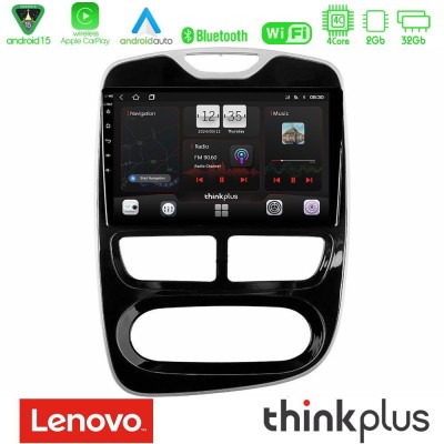Lenovo Thinkplus Series 4Core Android15 2+32GB  Renault Clio 2012-2016 Navigation Multimedia Tablet 9