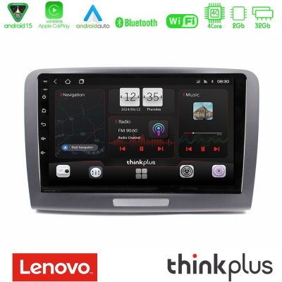Lenovo Thinkplus Series 4Core Android15 2+32GB  Skoda Superb 2008-2015 Navigation Multimedia Tablet 9
