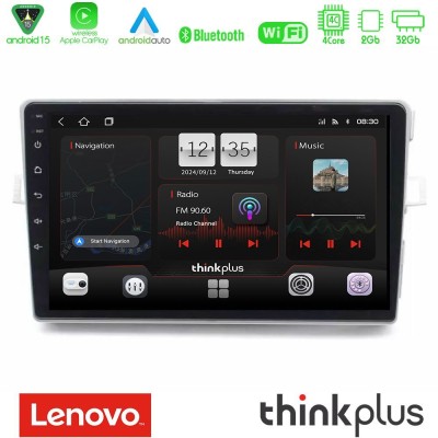 Lenovo Thinkplus Series 4Core Android15 2+32GB Toyota Verso 2009-2018 Navigation Multimedia Tablet 9
