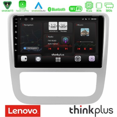 Lenovo Thinkplus Series 4Core Android15 2+32GB  VW Scirocco 2008-2014 Navigation Multimedia Tablet 9