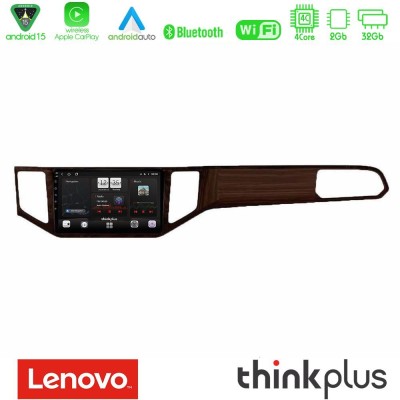 Lenovo Thinkplus Series 4Core Android15 2+32GB  VW Sportsvan 2014-2020 Navigation Multimedia Tablet 9