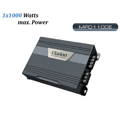 Clarion Μonoblock Amplifier MPD1100E 1000Watt RMS @ 1Ohm